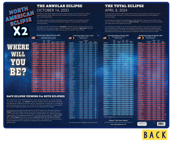 2023 & 2024 Interactive Eclipse Map (Poster)